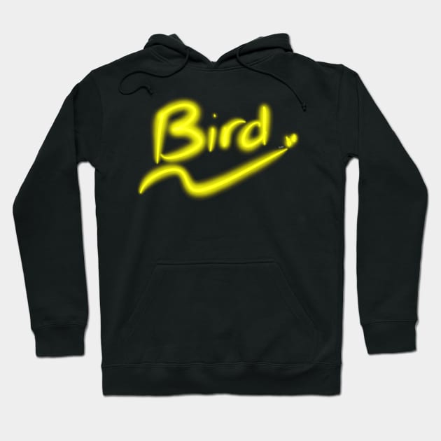 Glow Bird Hoodie by Wolfgon Designs